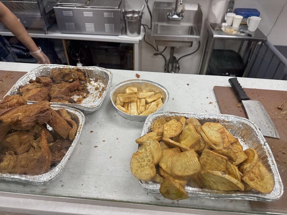 Fried Pork and Yuca